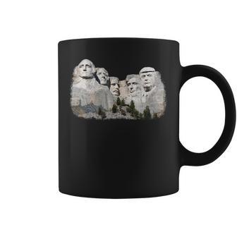 New Birth Of Freedom President Donald Trump On Mount Rushmore Coffee Mug - Thegiftio UK