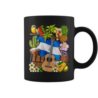 Nicaragua Flag Nicaraguan Roots Nicaragua Heritage Coffee Mug - Monsterry