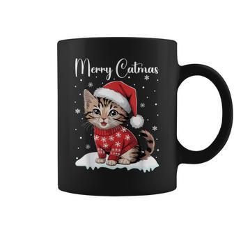 Niedliches Weihnachtsoutfit Katze Weihnachts Pyjama Katzen Tassen - Geschenkecke