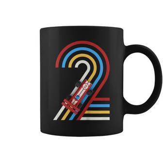 Niños 2 Años Coche De Carreras Para Niño Delegundo Cumpleaños Taza de café - Regaloses