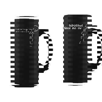 No Andar En Bicicleta Hoy Divertidos Ciclistas Taza de café - Regaloses