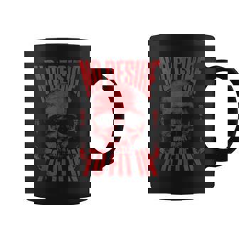 No Desire To Fit In Skull Coffee Mug - Monsterry