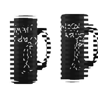 No Golf Today Sad Stickman Golfing Golfer Women Coffee Mug - Monsterry