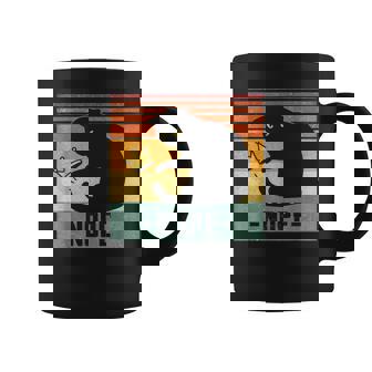 No Kings In America Black Cat Cat Kicking Crown Coffee Mug - Monsterry