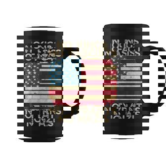 No Kings In America No Fascists We The People Political Coffee Mug - Monsterry