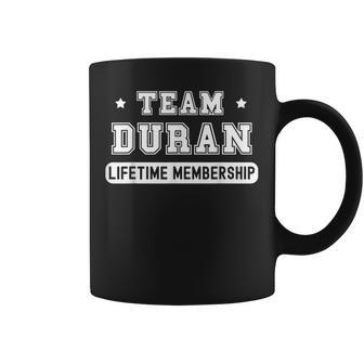 Nom De Famille Amusant Team Duran Tasse - Cadeauxyz