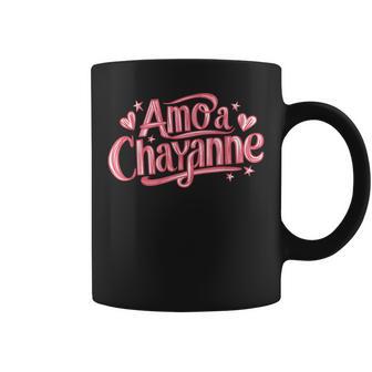 Nombre Familia Apellido Chayanne Taza de café - Regaloses