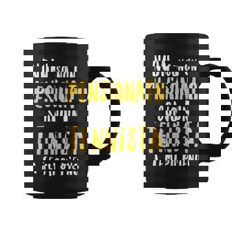 Nonono Un Pensionatoono Un Tennista A Tempo Pieno Tennis Tazze - Novitaregali