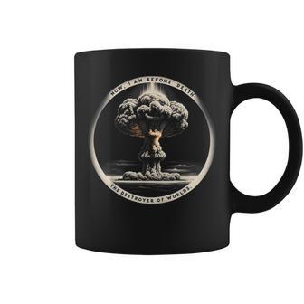 Nuclear Bomb Explosion Mushroom Cloud Physicists Quote Coffee Mug - Thegiftio UK