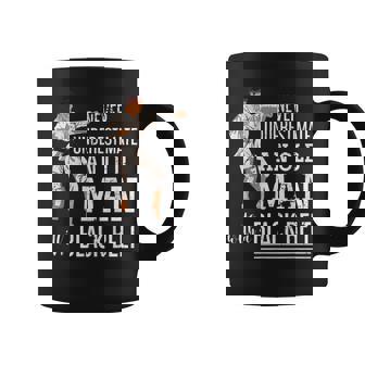 Nuncaubestima A Uniejo Hombre Negro Cinturón Judo Taza de café - Regaloses