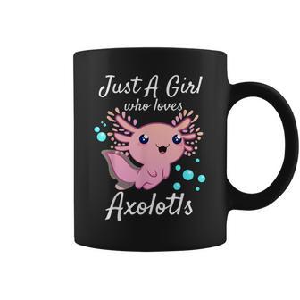 Nur Ein Mädchen Das Axolotls Kawaii Cute Axolotl Lover Lieb Tassen - Geschenkecke