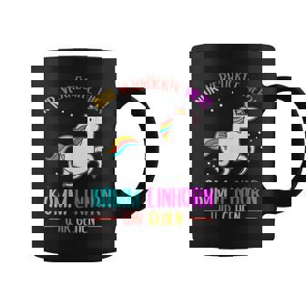 Nurerrückte Hier Komm Einhorn Wir Gehen Witziges Einhorn Tassen - Seseable