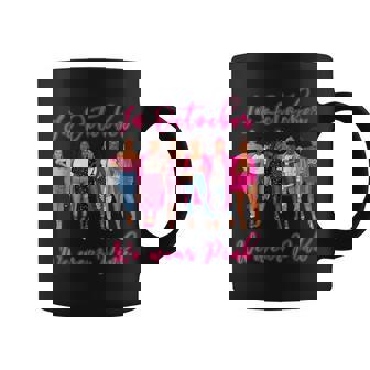 In October We Wear Pink African American Breast Cancer Coffee Mug | Mazezy
