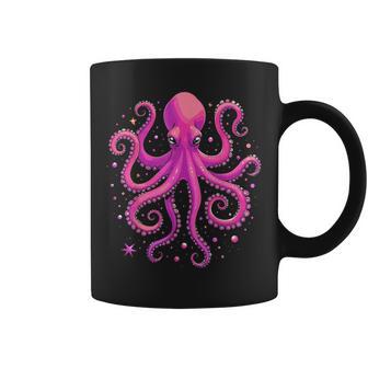 Octopus Cute Pink Octopus For Girls Coffee Mug - Thegiftio UK