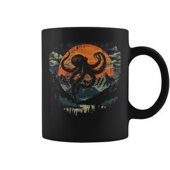 Octopus For MenGraphic Mountain Coffee Mug - Thegiftio UK