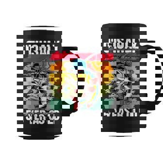 O'fishally 5 Years Old Fishing Birthday Theme Party 5Th Coffee Mug - Monsterry