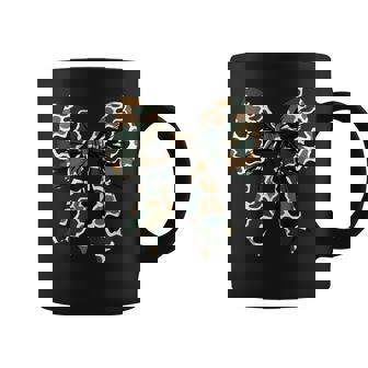 Old School Camouflage Coquette Bow Hunting Girl Coffee Mug | Mazezy
