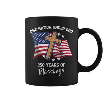 One Nation Under God 250 Years 250Th Anniversary Usa Women Coffee Mug - Thegiftio UK