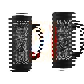 One Nation Under God Us Flag 4Th Of July Patriotic Christian Coffee Mug - Thegiftio