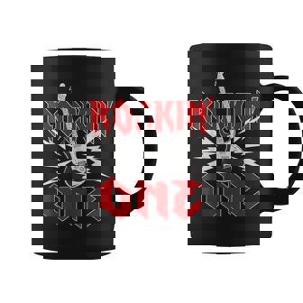 One Rockin One Birthday Family Matching Rock Guitar Coffee Mug | Mazezy