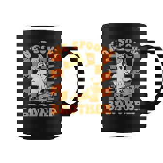 One Spooky Brother Birthday Halloween Skateboarding Ghost Coffee Mug | Seseable FR