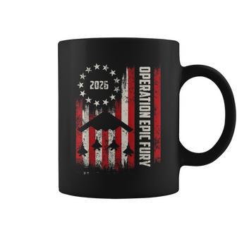 Operation Epic Fury American Flag Coffee Mug - Thegiftio UK