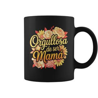Orgullosa Deer Mamá Floral Regalo Para El Día De La Madre Taza de café - Regaloses