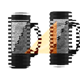Orienteering Sport Tree Ring Orienteerer Hiking Coffee Mug | Mazezy