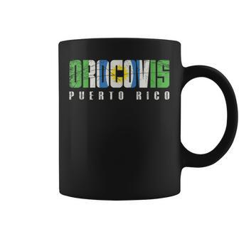 Orocovis City In Puerto Rico Orocovis Flag Coffee Mug - Thegiftio UK