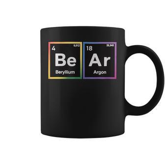 Oso De La Tabla Periódica Del Oso Gay Del Orgullo Lgbt Del Arco Iris Taza de café - Regaloses