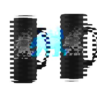 Ours En Bleu Avec Motif Flammes Pour Homme Enfant Tasse - Cadeauxyz