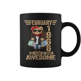 Ours En Peluche 60 Ans Février 1966 Pour Tasse - Cadeauxyz
