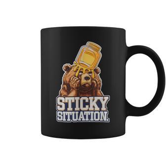 Ours Humoristique Avec Pot De Miel Tasse - Cadeauxyz