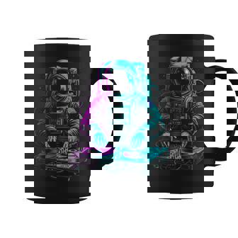 Outer Space Dj Astronaut Edm Coffee Mug | Mazezy