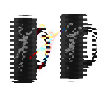 Padel Player Colorful Platform Tennis Paddleball Boys Padel Coffee Mug | Mazezy