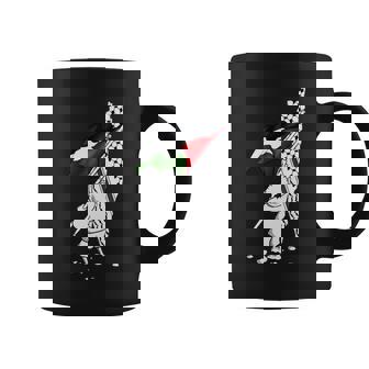 Palestina Palestina Libre En Árabe Bandera De Gaza Palestina Manga Larga Taza de café - Regaloses