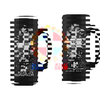 Hispanic Heritage Month Dominican Flag Dominicana Boy & Girl Coffee Mug - Monsterry