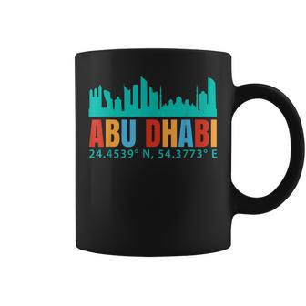 Panorama D'abu Dhabi Tasse - Cadeauxyz