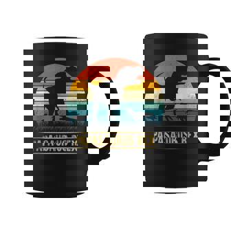 Papa-Saurus Rex Lustige Dinosaurieratertag Geschenk-Idee Tassen - Seseable