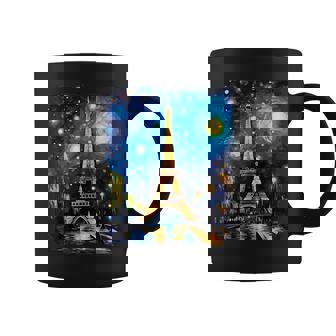 Paris Francia París Franciaan Goghintage Taza de café - Regaloses