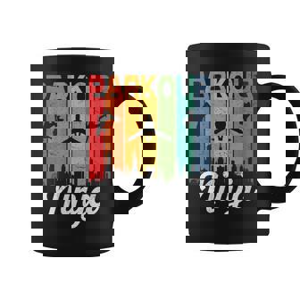 Parkour Ninja Parcour Urban Traceurs Fun Acrobatics Jumps Coffee Mug | Mazezy