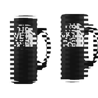 Parodie Amusante Le Cool De The West Face Pour Les Personnes Intelligentes Tasse - Cadeauxyz