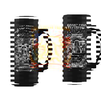 Patriotic Eagle And Flag 250 Years 1776-2026 4Th Of July Coffee Mug - Monsterry