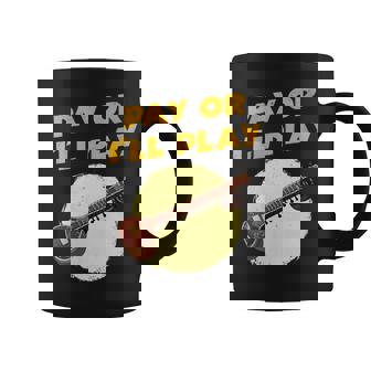 Pay Or I'Ll Play Indian Sitar Player Shirt Sitar Coffee Mug | Mazezy