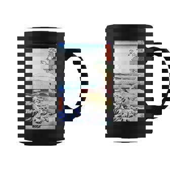 Paysage De Montagne Asiatiqueintage Japonais Ukiyo-E Woodblock Tasse - Cadeauxyz