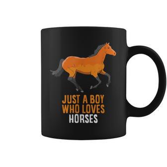 Pferde Reiten Nur Ein Junge Der Pferde Liebt Männer Pferd Tassen - Geschenkecke