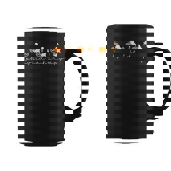 Physical Therapy Pumpkin Fall Ghost Halloween Pt Therapist Coffee Mug - Thegiftio