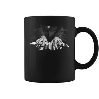 Pianiste Cadeau De Concert Pianiste Orchestre Ailes De Piano Tasse - Cadeauxyz