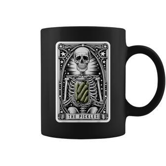The Pickles Tarot Card Skeleton Canning Season Gardener Coffee Mug - Thegiftio