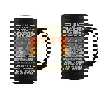 I Like Pigeons And Maybe Like 3 People Coffee Mug | Mazezy